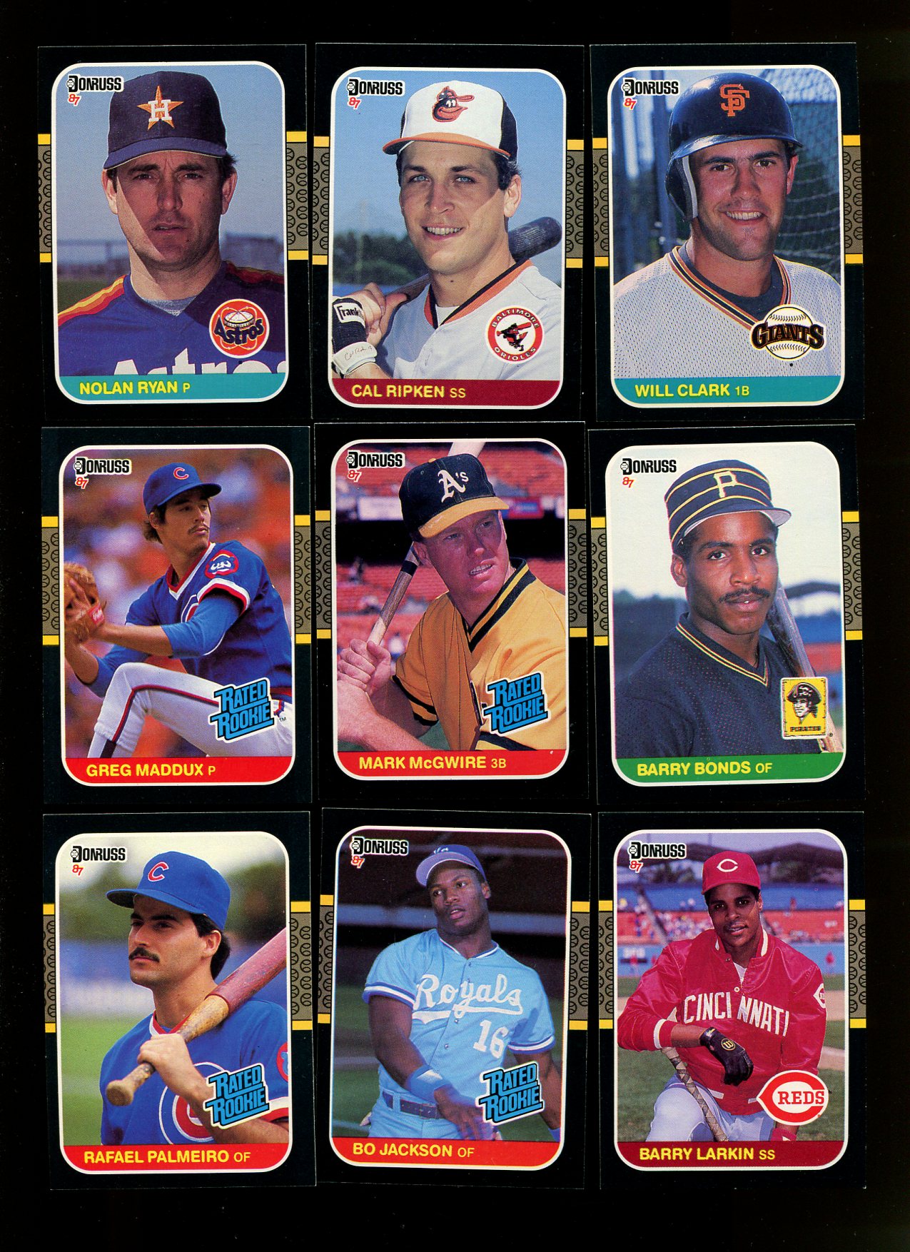 1987 DONRUSS BASEBALL COMPLETE SET MINT *INV4146 eBay